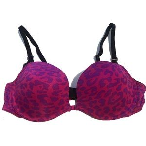 La Senza Animal Print Push Up Bra